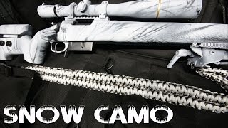 How to paint Snow Camo or Arctic Camo - Video