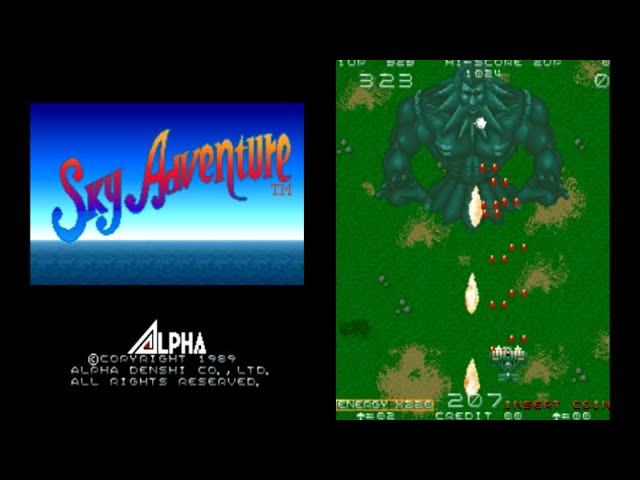 X68000 [CM-64] ジェミニウィング / Gemini Wing - Full Game - YouTube