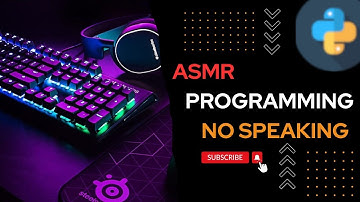 Python Programming ASMR | Relaxing Code without Words | No Talking