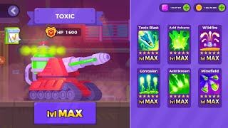 Tank Stars TOXIC MAX LEVEL