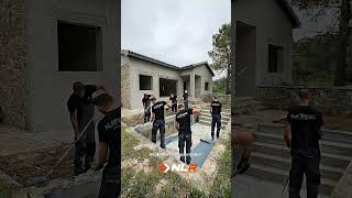 The pool was only part of the problem on this abandoned property