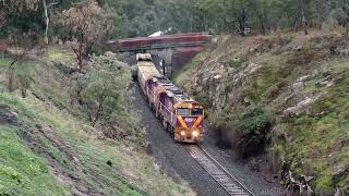 FREIGHT & STEAM on the Bendigo line!