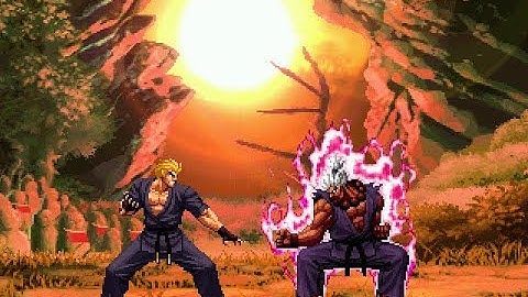 Mr.Karate 2nd vs Shin Akuma