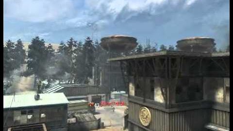 Across the map ballistic knife first blood LOL