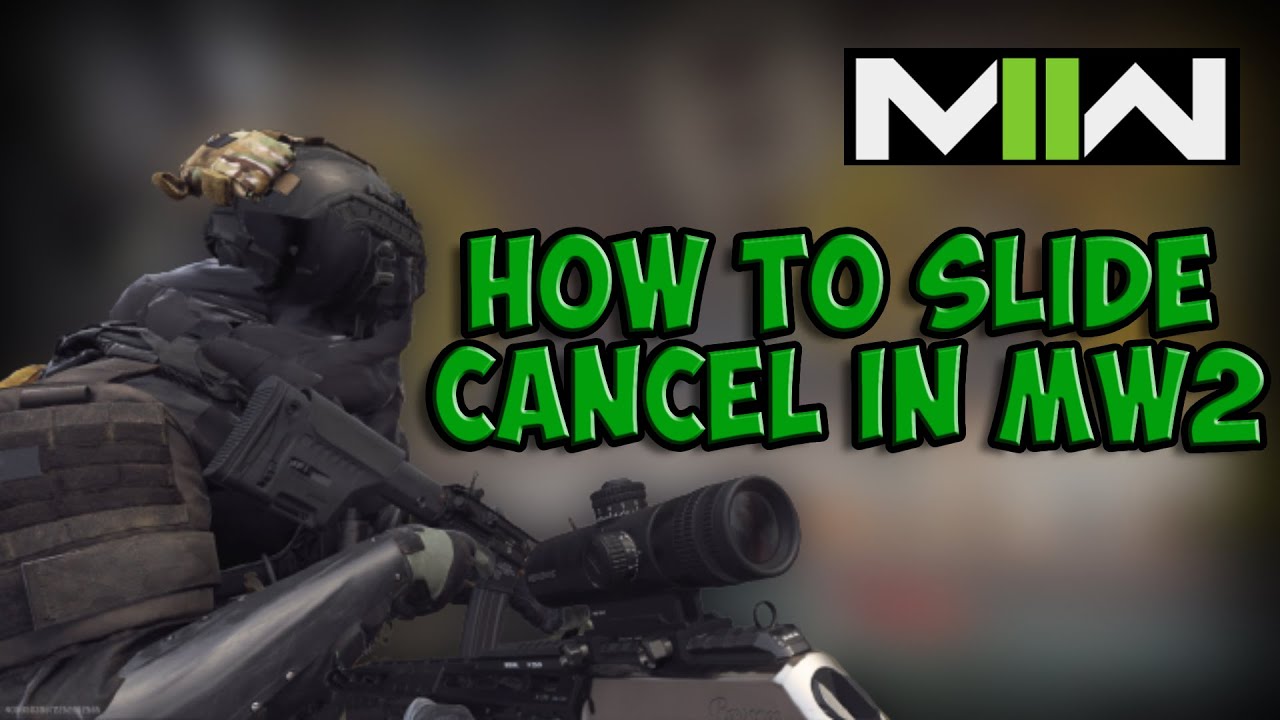 How to slide cancel in Modern Warfare 2 YouTube