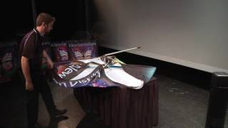 ShowFlex Freestanding Umbrella Display Set-up video