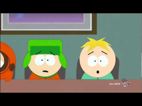 Butters talking about bush. South park season 14, episode 1. -I do not own this material-