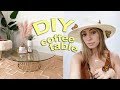 CUTEST DIY COFFEE TABLE! + playing with butterflies & getting drunk lol