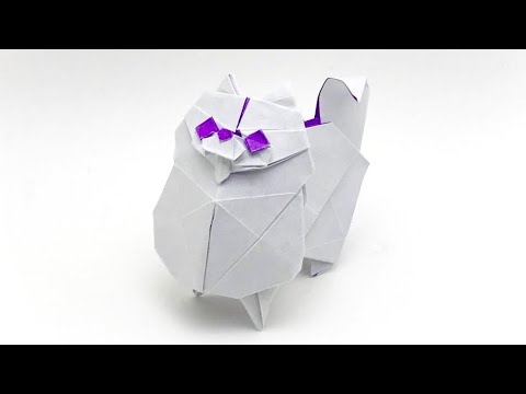 折り紙 ポメラニアン Pomeranian Origami さくb Sakub Youtube