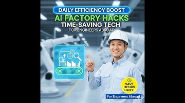 Daily Efficiency Boost: AI Factory Hacks & Time-Saving Tech for Engineers Abroad