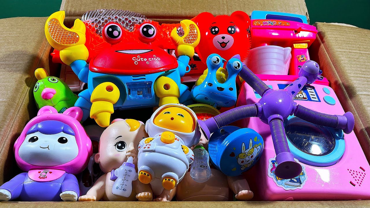 Toy asmr ,11.15 Minutes Satisfying Barbie Toy Unboxing ASMR with Gentle Hands and Clean Sounds