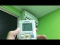 Panasonic 1 0 Hp Basic Standard Mini Split Type Air Conditioner Quick Test