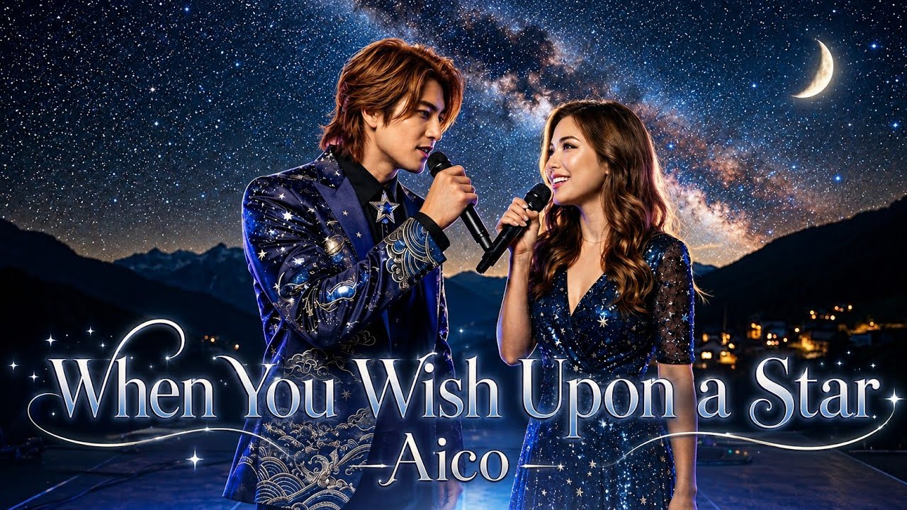 Original song】AIco. “ When You Wish Upon a Star “ ｜ Electro Rock 