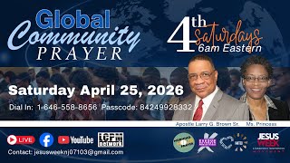 Global Community Prayer | 4th Saturdays at 6 AM ET | Morning Hour of Prayer