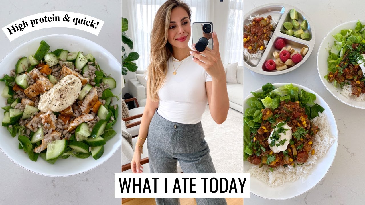 ЧТО Я ЕЛ СЕГОДНЯ | Блюда, богатые белком | Здоровое и простое | Энни Джеффри