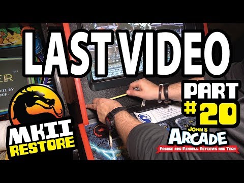 LAST VIDEO! Mortal Kombat II Part #20 Restore Bally Midway - Ed Boon Menu, Gameplay and more!