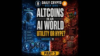Daily Crypto Deep Dive: Altcoins In An AI World — Utility Or Hype? | Part 3