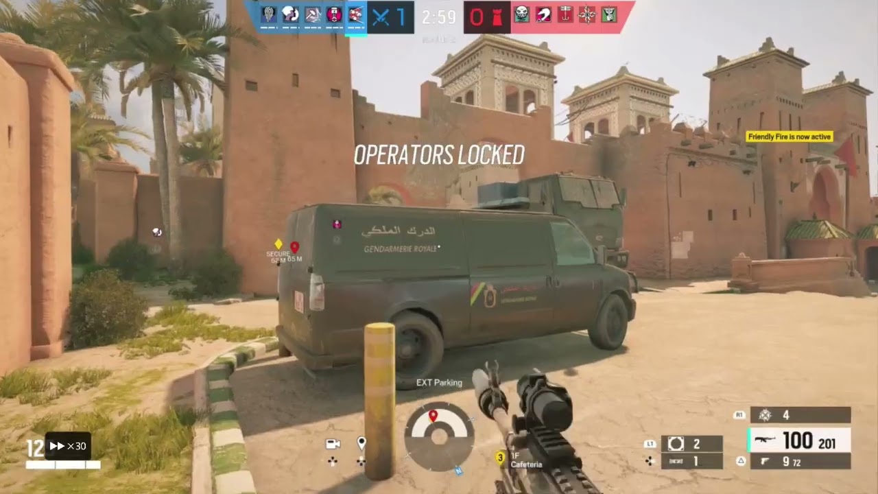 Mute the other players and get team killed??