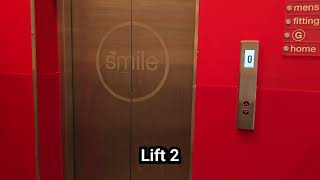 Thyssen Krupp Univers and modded Thyssen Krupp lifts @ TKMaxx in Stoke on Trent