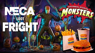 NECA Loot Fright Exclusive Burger King Wolfman Figure Unboxing and Review