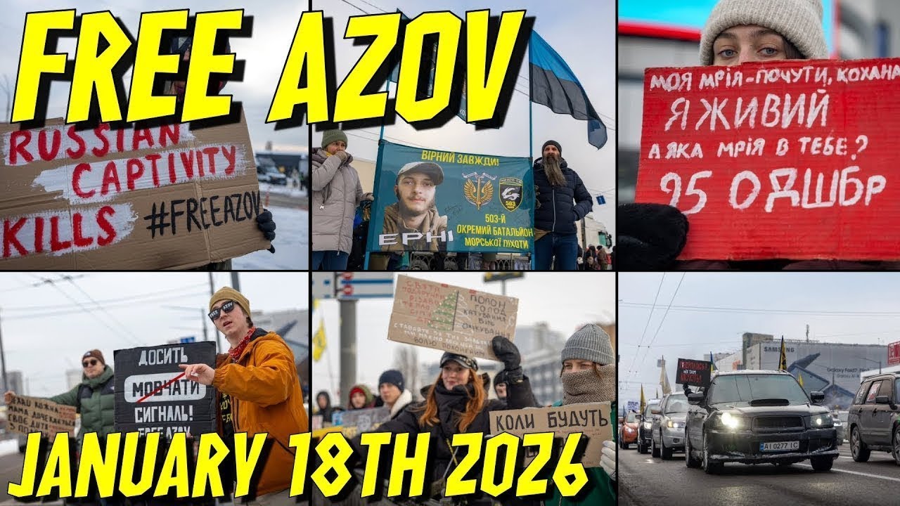 Free Azov Rally Stream January 18th 2026