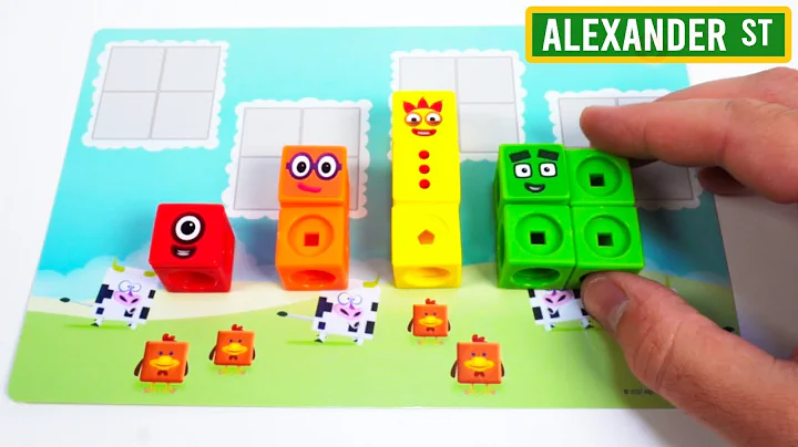 Numberblocks Toys | Mathlink Cubes, Toddler Learning, Fun Math Games, with Numberblocks 1 to 5!
