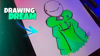 Drawing Dream using Posca Markers! Satisfying (#shorts)