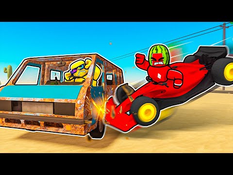 CRASHING CARS In A Dusty Trip (FUNNY MOMENTS!)