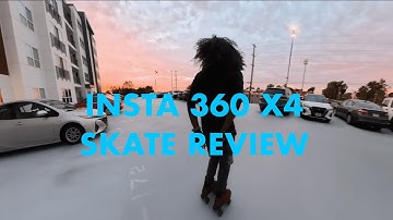 Insta360 X4 Sunrise Skate Session and Review [Live Piano + 5K Video]