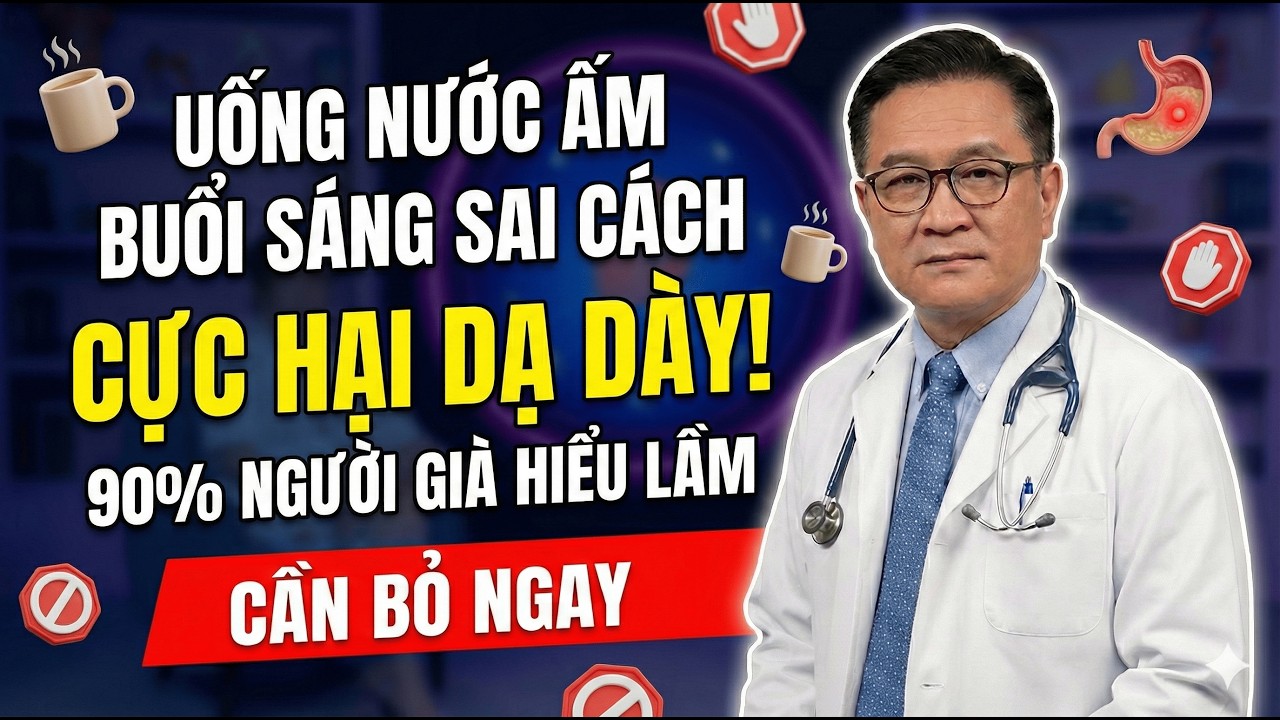 Dừng Ngay 3 Kiểu Uống NƯỚC ẤM Buổi Sáng 