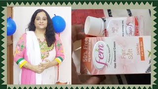 fem fair and soft sandal hair Removal cream review screenshot 5