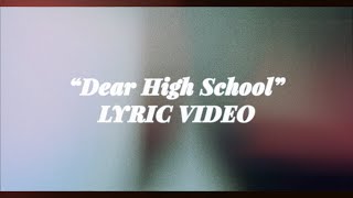Dear High School - Carolina Rial (Lyric Video)