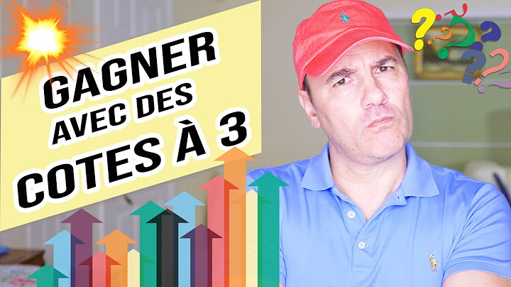 Méthode pour GAGNER aux paris sportifs avec des COTES A 3