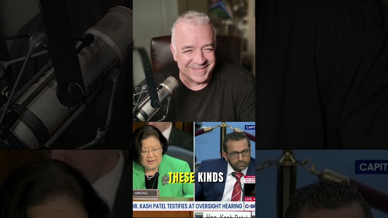 FBI Dir Kash Patel Shocks Mazie Hirono on LIVE TV!