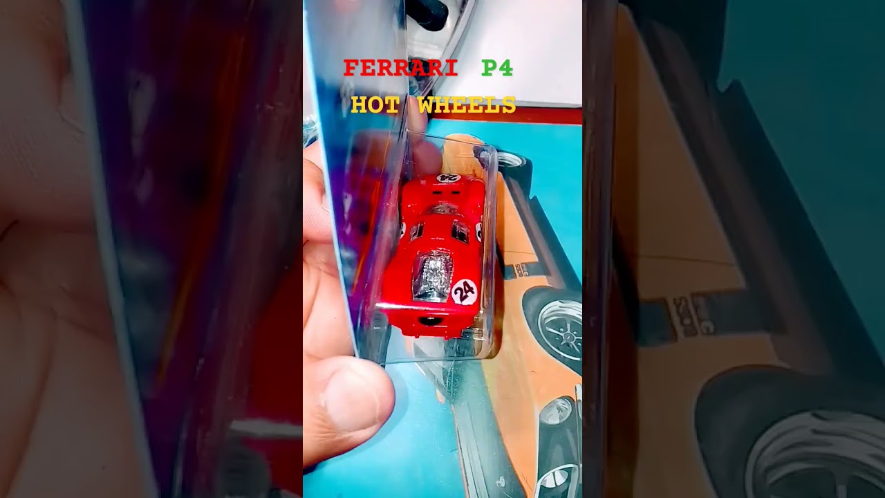 FERRARI P4 HOT WHEELS