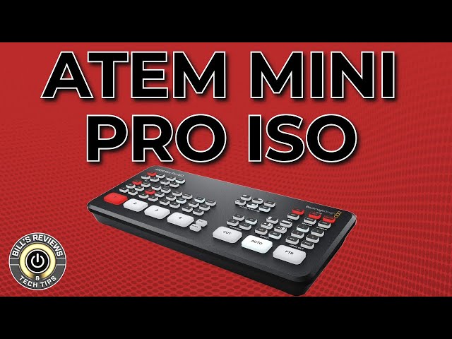 美品 ATEM Mini Pro ISO Media | Blackmagic Design