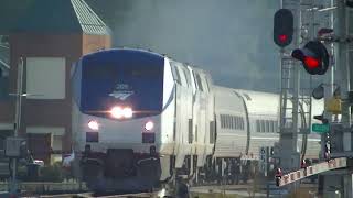 The Amtrak Crescent #19 w/ Awesome Crew & Extra Baggage Dorm! Austell, GA 10-05-2023©