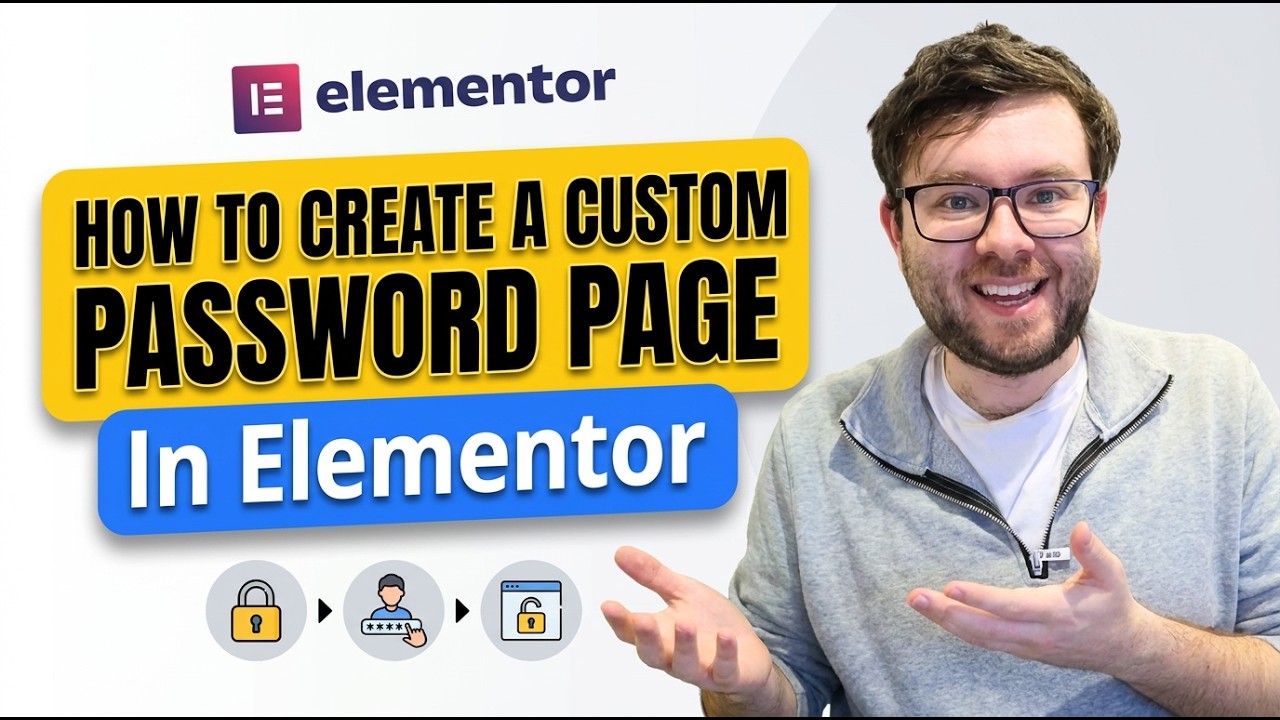 How To Design Password Page In Elementor