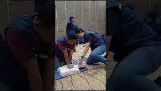 resusitasi jantung paru RJP #rjp #emergencyresponse #gawatdarurat