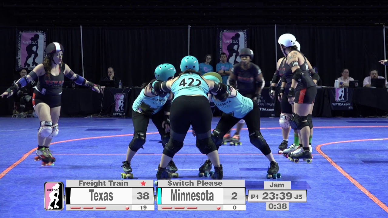 2017 International WFTDA Championships Game 13: Minnesota RollerGirls vs  Texas Rollergirls