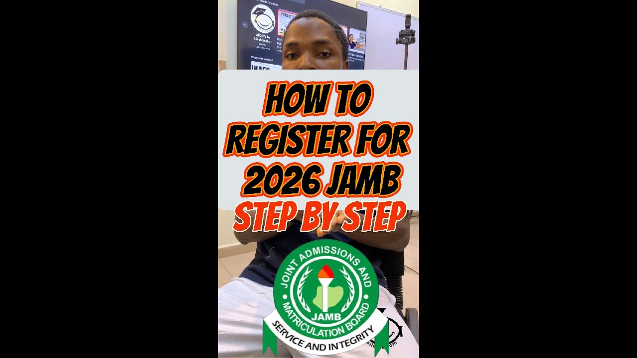 Как зарегистрироваться на экзамен JAMB UTME 2026 | Пошаговое руководство (без ошибок)