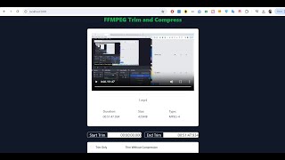 Build a React.js FFMPEG WASM Video Trimmer & Compressor Timeline Editor in Browser Using JS