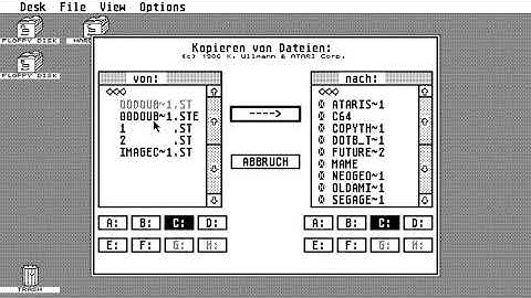 ATARI ST COPIER MM FILE COPY ACC LIKE KOBOLD DIRECTORY OPUS COPY Copy COPIER STE
