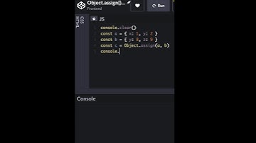 #22 Object.assign() | JavaScript | Frontend | Take it easy #shorts
