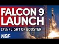 SpaceX Launches Record Breaking Falcon 9 Launch | Starlink 6-17 Mission