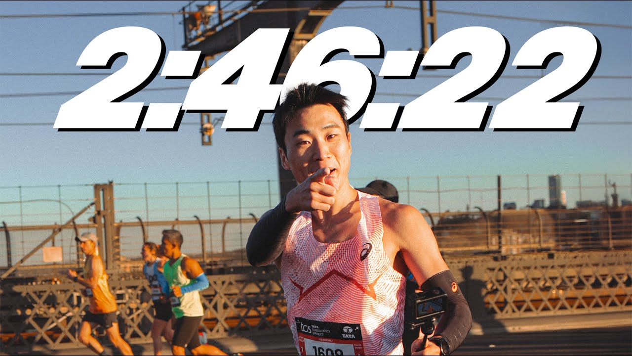 시드니 마라톤, 2시간 46분 하고 왔습니다