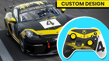 Xbox Controller Custom Design for Forza Motorsport 7 by SpookyFairy