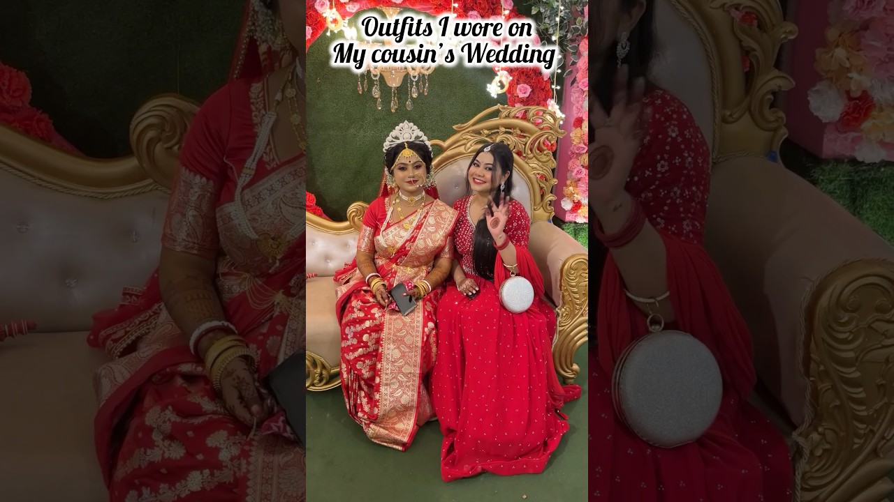 Outfits I wore on my cousin’s Wedding 