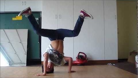 How to Breakdance:  TRANSITION Chair Baby Freeze to Headstand Tutorial/Guide