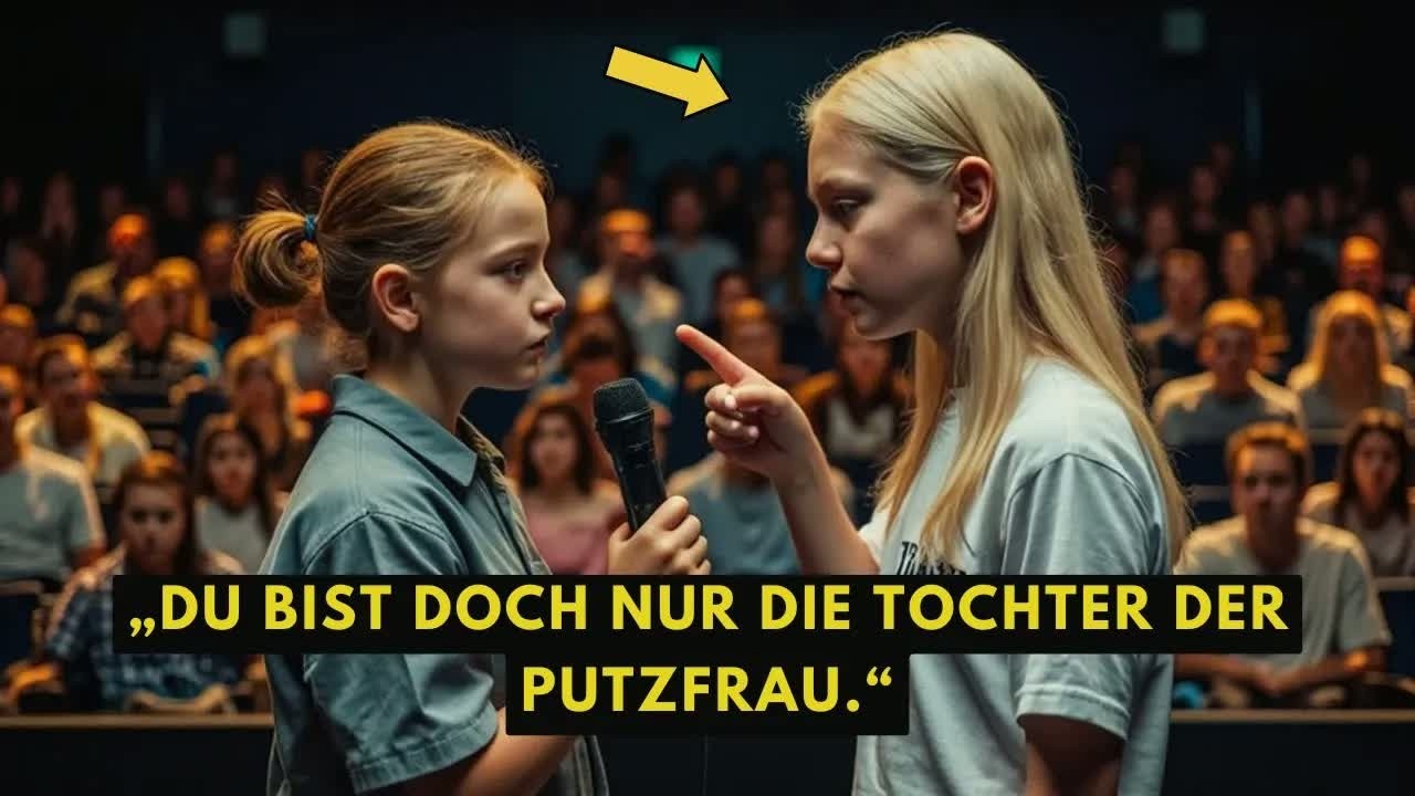 Sie putzte die Bühne – Sekunden später weinte das Publikum